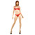 Bustless bra and panty - Shelf bra and panty set