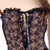 Strapless bustier and g-string
