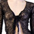 Spiderweb tie top set - Bed jacket