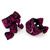 Silk sashay cuffs