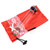 Flowered tickle tip head G-spot glass dildo wand - Glass dildo