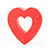 Heart on luv ring