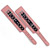 Pretty in pink wrist cuffs