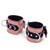 Pretty in pink wrist cuffs
