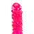 Hot pink twister-8" - Traditional vibrator