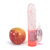 Pink jelly ele with turbo pearls - Rabbit vibrator