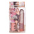 Pink jelly ele with turbo pearls - Rabbit vibrator