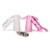 Silicone lovers' arouser rabbit