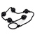 Onyx love beads - Beads