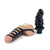 Anal invader with cock cage&trade;