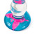 Artisan glass mini-dome
