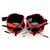Tantric satin ties wrist cuffs - Wrist cuffs