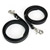 Leather riding reins