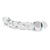 Clear ribbed G-spot wonder