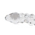 Clear ribbed G-spot wonder
