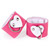 Pink heart wrist restraints