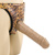 Jel-Lee realistic snap and lock strap-on - Panty harness