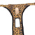 Jel-Lee realistic snap and lock strap-on - Panty harness