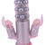 Double bunny rotating vibe - Triple stimulation vibrator