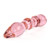 Pink indulgence glass wand - Glass wands