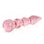 Pink indulgence glass wand - Glass wands